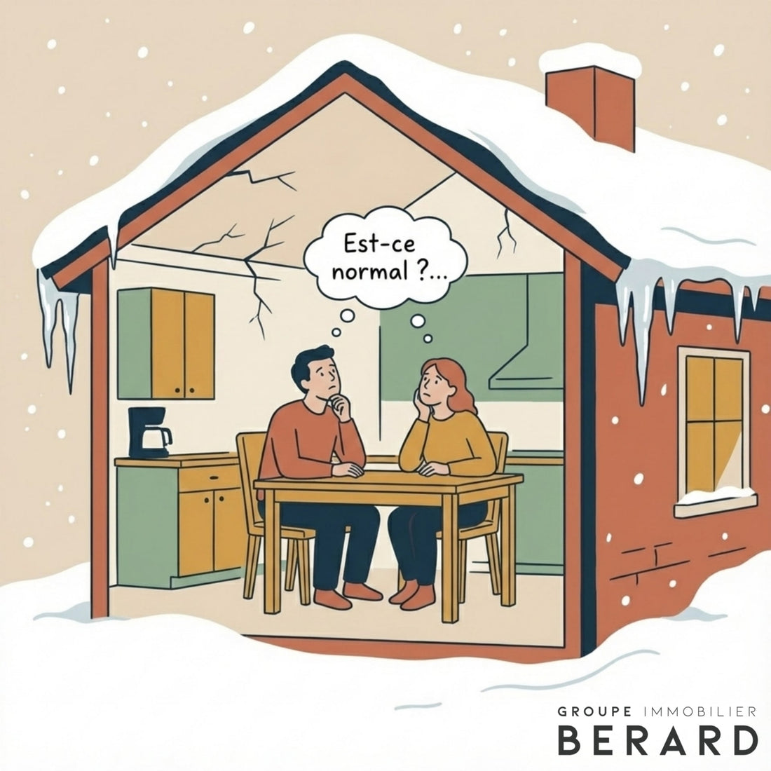 Pourquoi déneiger son toit… et surtout, quand le faire ?